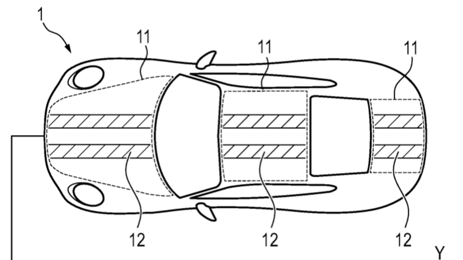 New Porsche Patent: Disappearing Racing Stripes