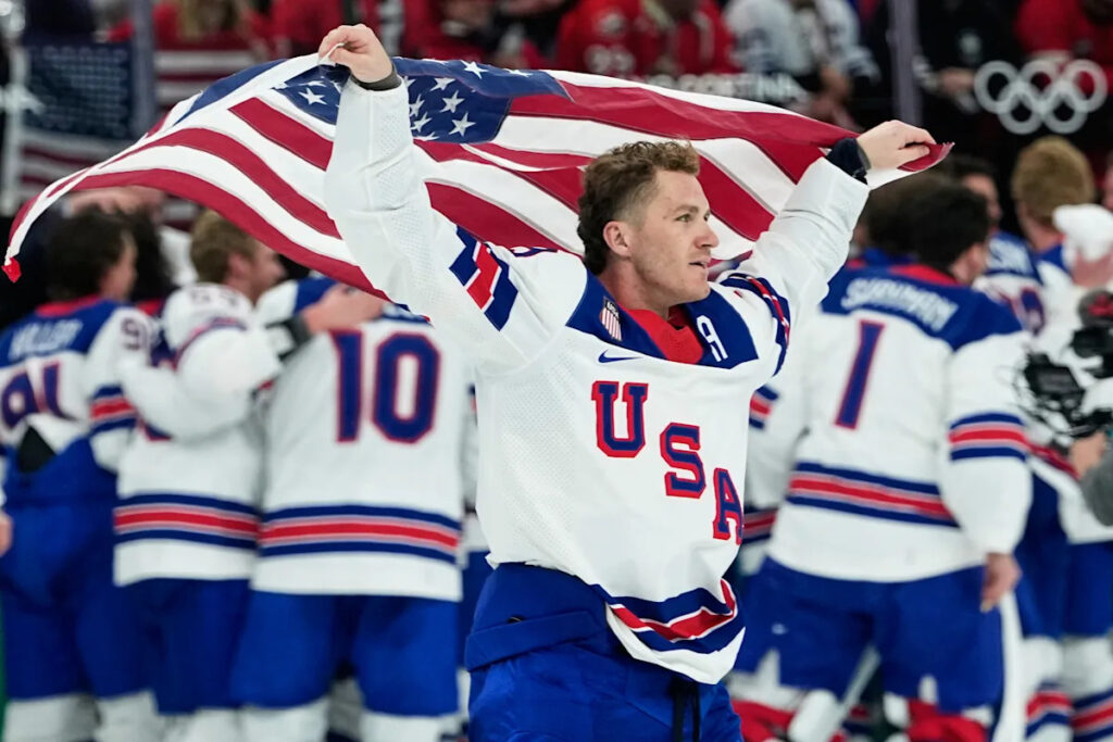 Matthew Tkachuk makes a Triple Gold Club bid by playing for the US at worlds