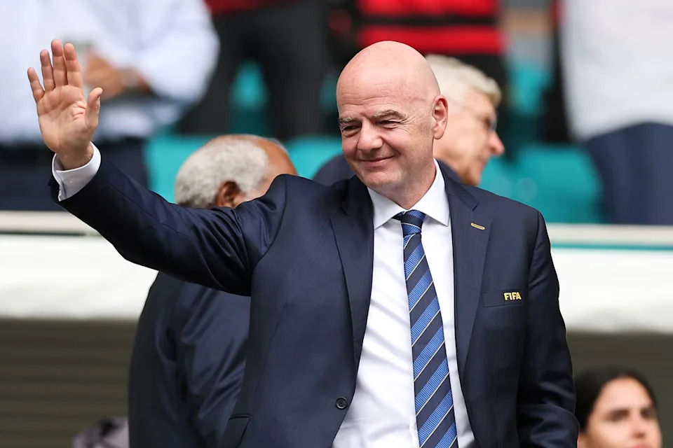 Gianni Infantino will run for re-election next year, aiming for another four-year term having promised record revenues (Getty Images)
