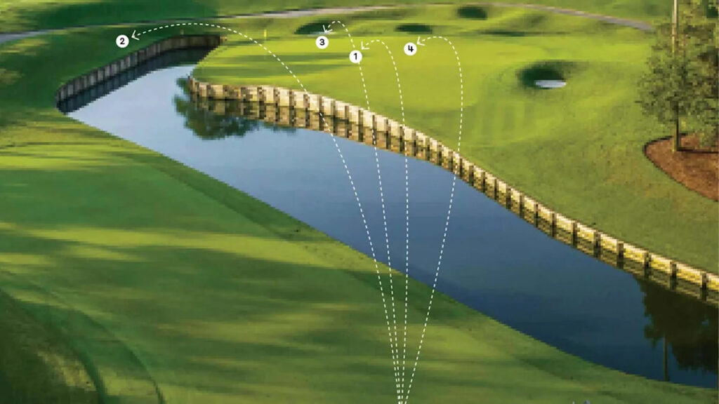 How to attack a tucked pin: Remember these 4 keys
