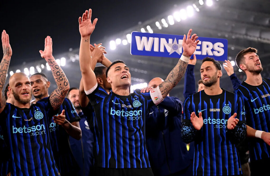 Inter joy for Lautaro Martinez, but Dumfries jokes captain was ‘angry with me’