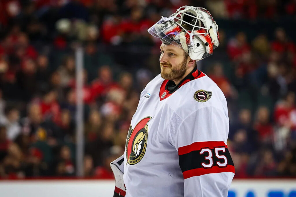 Linus Ullmark Thanks Senators Fans On Social Media