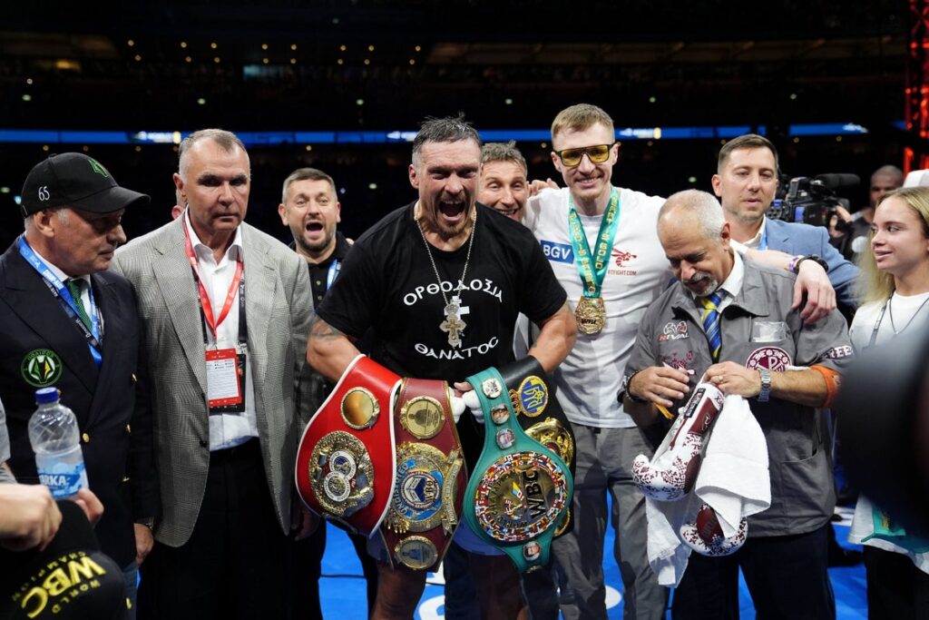 IBF makes ruling on Oleksandr Usyk’s title as fight with kickboxer Rico Verhoeven looms