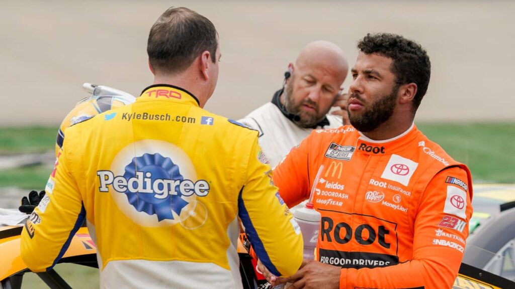 Bubba Wallace Reveals Kyle Busch Nearly Cut Him As Driver