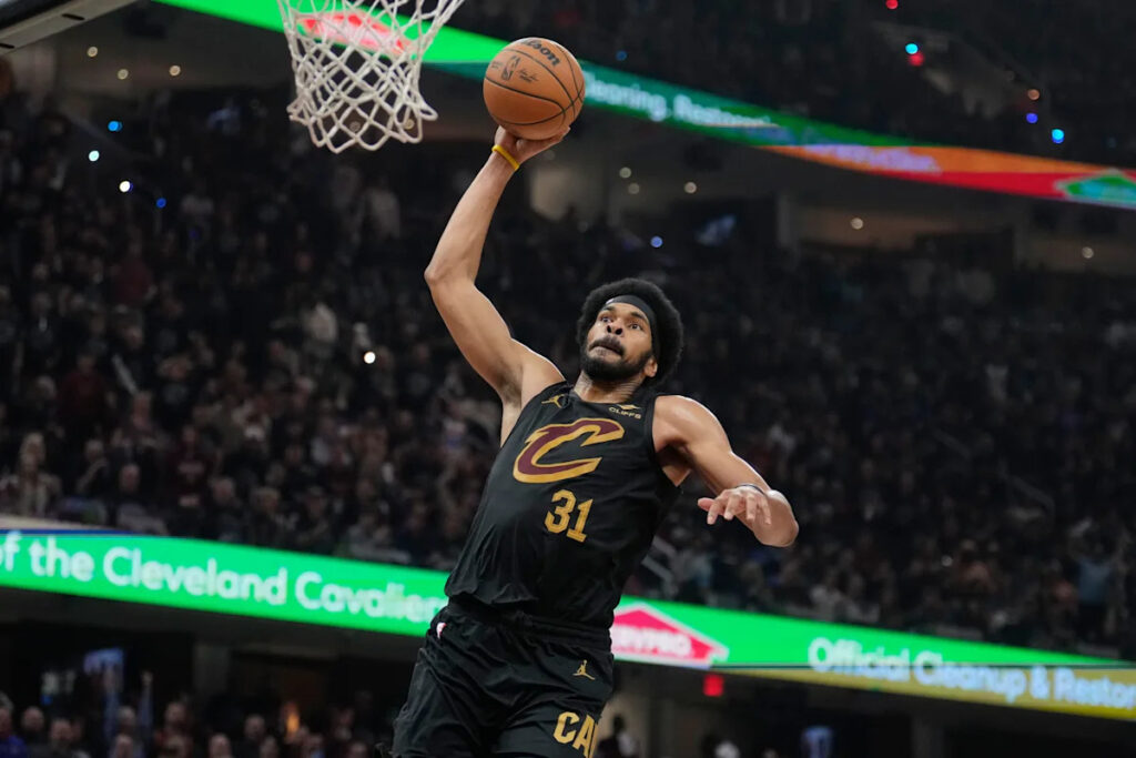 In his first Game 7, Jarrett Allen delivers a 22-point, 19-rebound night to help Cavs advance