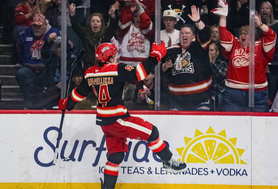 Axel Sandin-Pellikka Scores Filthy Goal For Griffins 