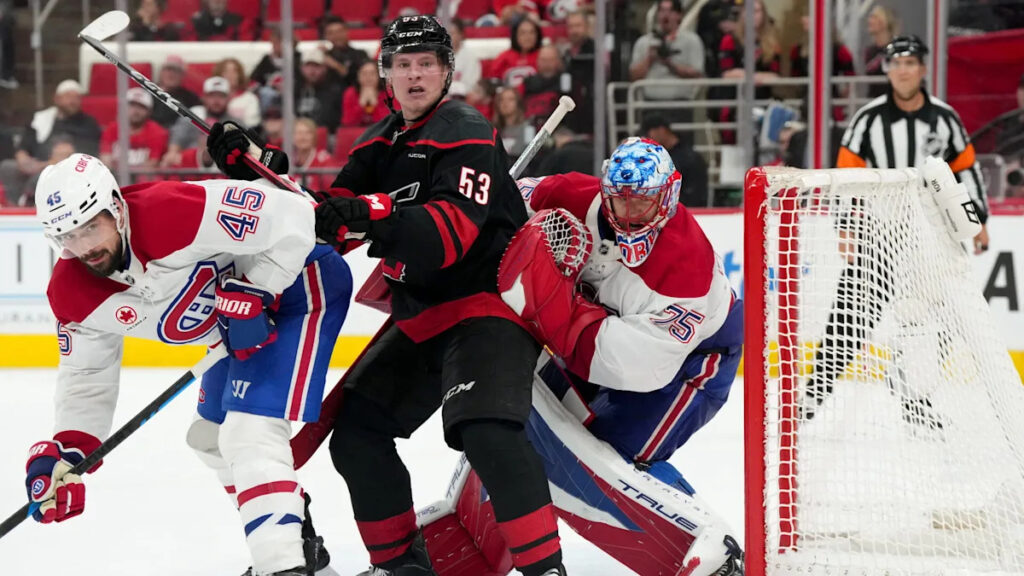 Canadiens pounce on Hurricanes early in 6-2 win to open Eastern Conference Final