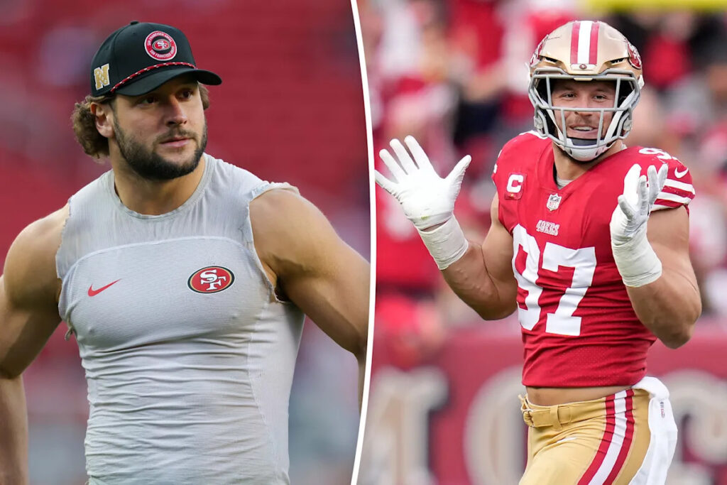 49ers star Nick Bosa reveals return target date from torn ACL: ‘I’m pretty far along’
