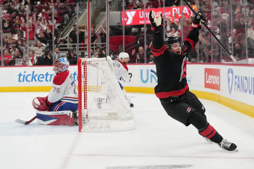 Hurricanes fans mock Canadiens with ‘Olé’ chant during Game 5 blowout