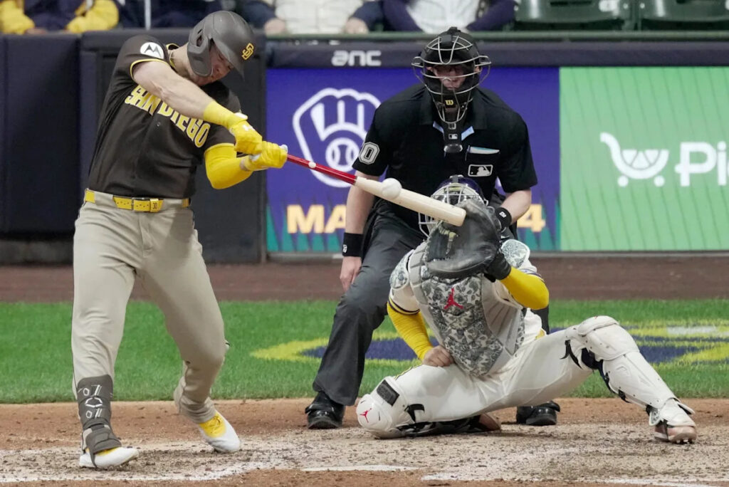 Misiorowski’s Masterpiece wasted as Brewers fall to Padres 3-1 in pitchers duel
