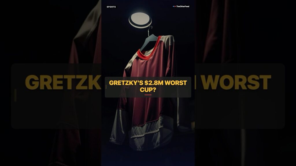 Gretzky’s worst playoff run just sold for .8M #nhl #news #sports #interesting