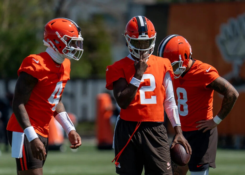 Browns’ Shedeur Sanders among 26 NFL veterans on thin ice after 2026 draft