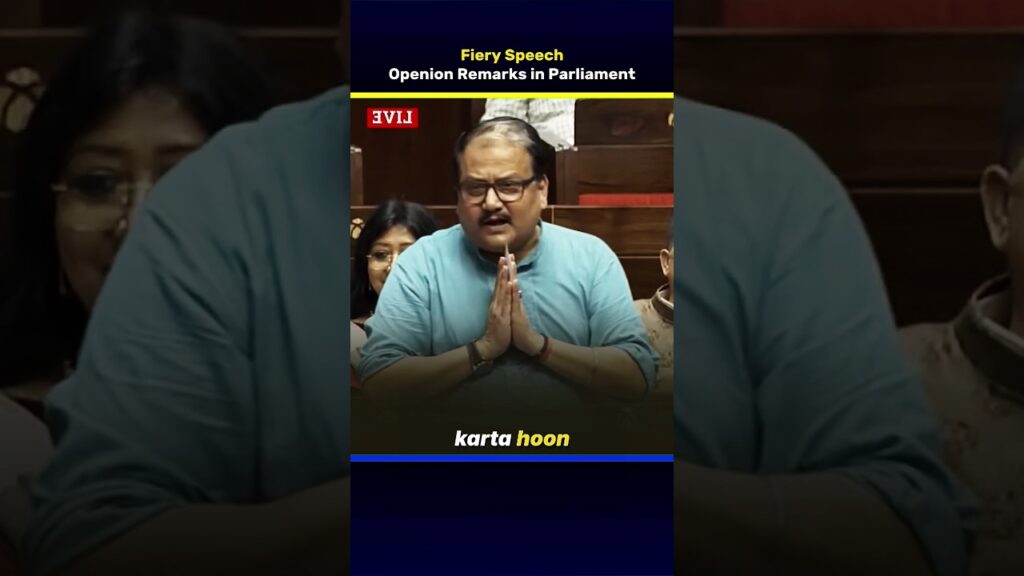 Manoj Jha opening remarks in Parliament | Fiery Speech