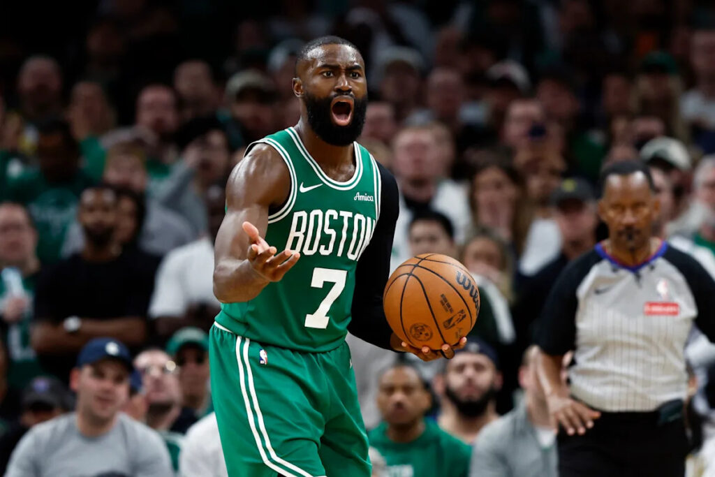 Jaylen Brown fined again by NBA for latest ref complaints from Celtics’ Game 7 loss