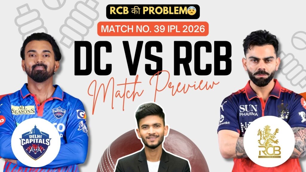 DC vs RCB | Match Prediction | IPL 2026 | Match – 39 | DC vs RCB 2026 | Cricket Prediction