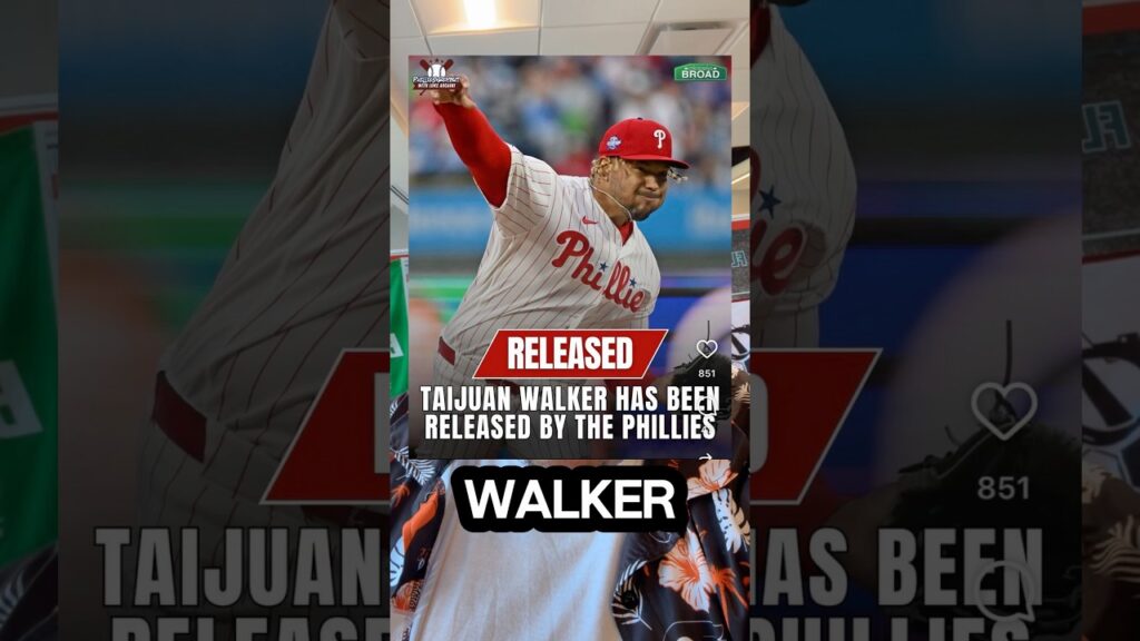 Breaking Phillies News – Taijuan Walker Released – Hang The Banner #mlb #breakingnews #phillies