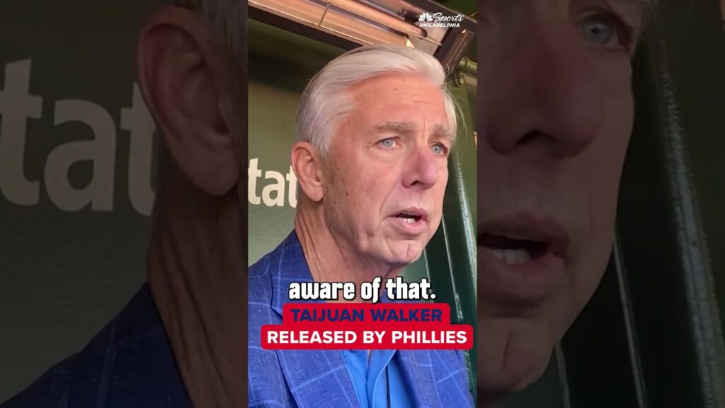 Dave Dombrowski announces the Phillies have released Taijuan Walker