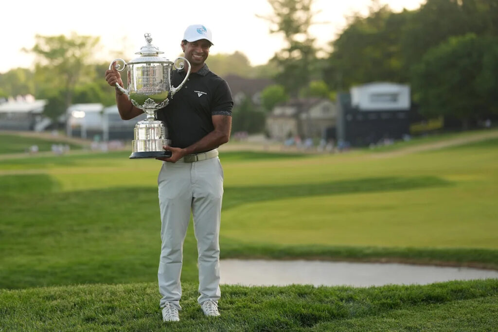 Aaron Rai wins PGA Championship, withdraws from CJ Cup Aaron Rai wins PGA Championship, withdraws from CJ Cup
