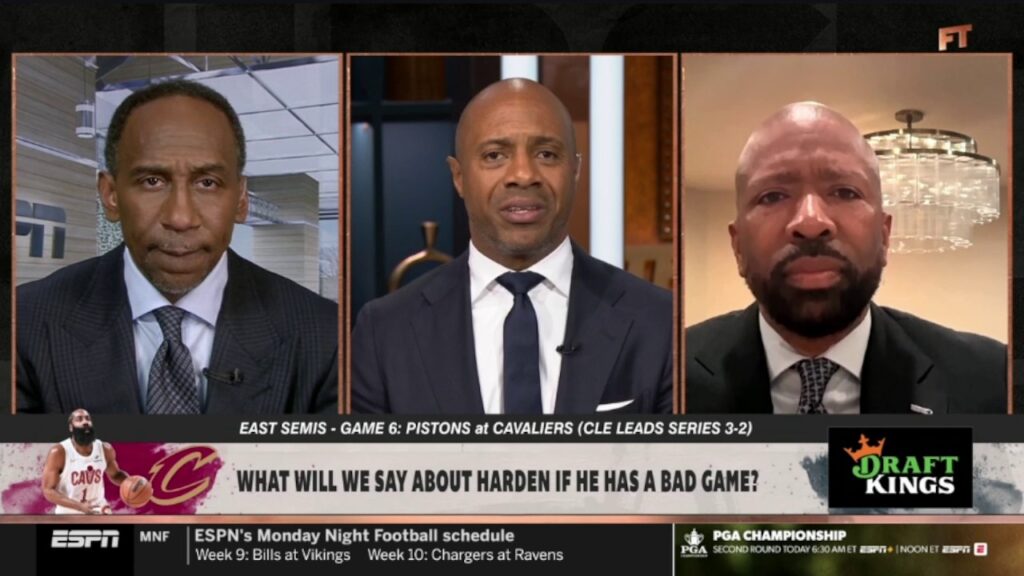 FIRST TAKE| Kenny Smith warns James Harden ahead of Gm 6: “This is the game that changes narratives”