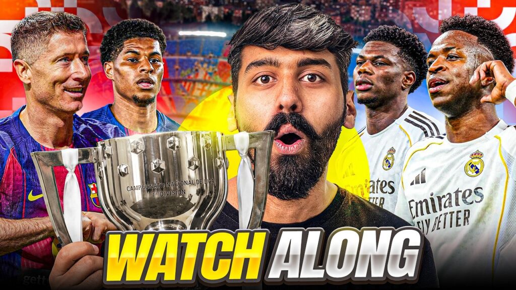 BARCELONA VS REAL MADRID “EL CLASICO” LALIGA LIVE REACTION !