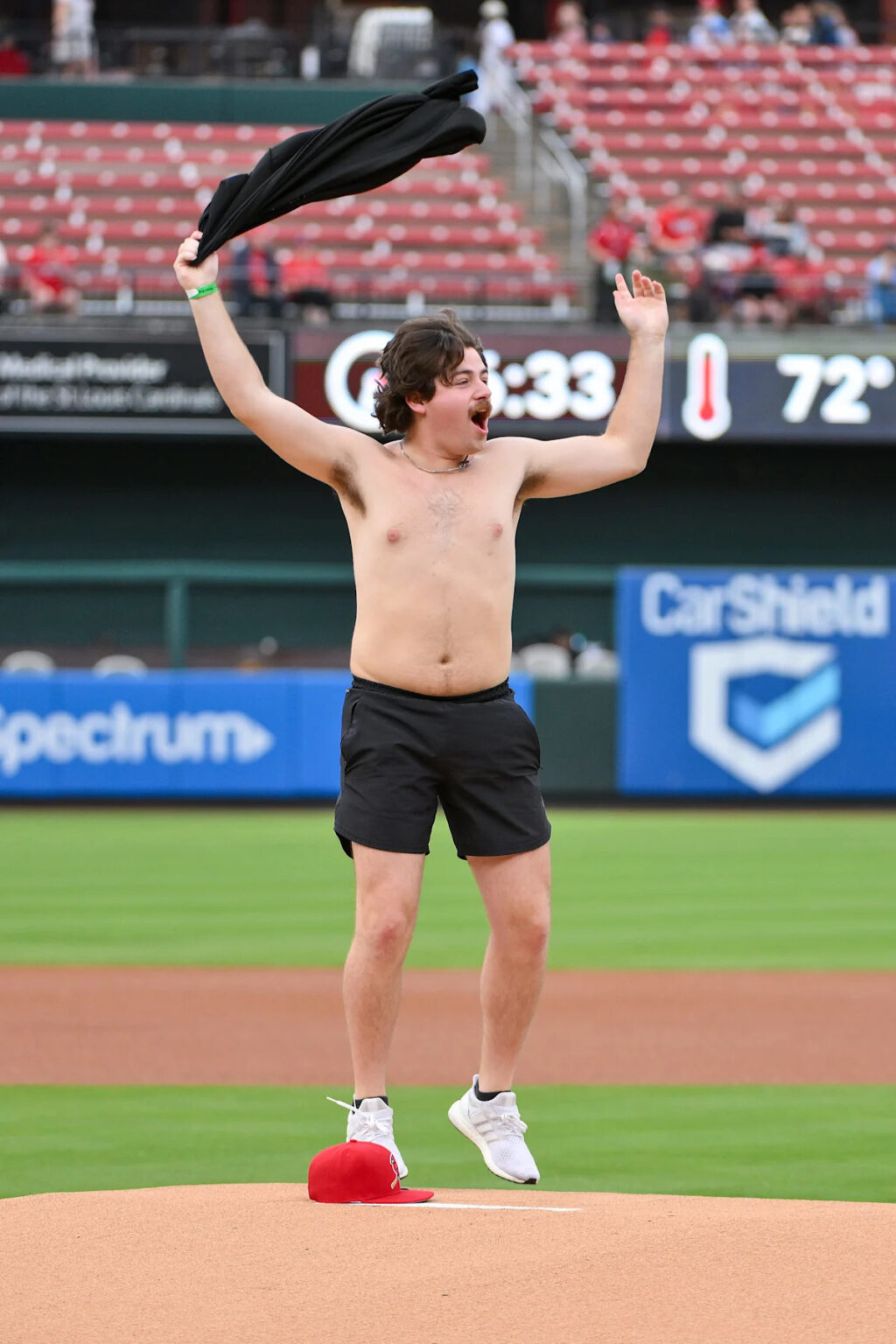 Tarps off: How the shirtless trend came to MLB, and what’s next for the cheap seats