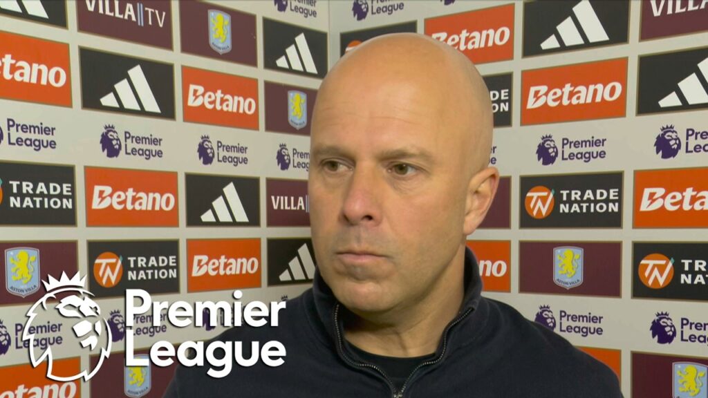 Arne Slot assesses Liverpool’s 4-2 defeat at Aston Villa | Premier League | NBC Sports