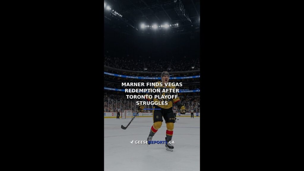 Marner finds Vegas redemption after Toronto playoff struggles