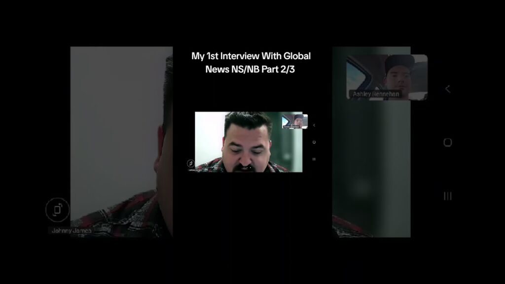 My 1st Interview With Global News NS/NB Part 2/3 #NHL #hockey #streethockey #ballhockey #icehockey