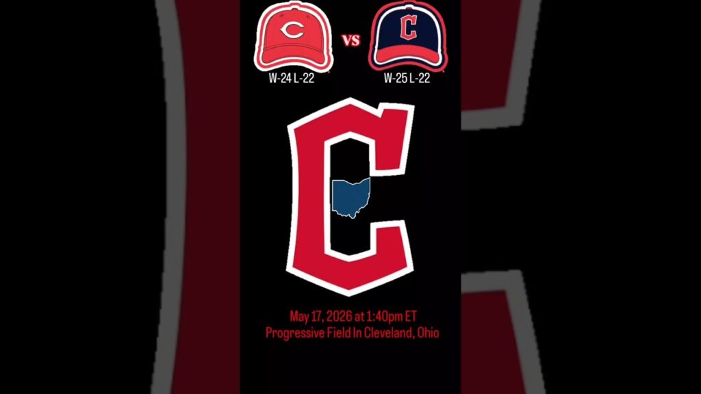 Cleveland Guardians vs Cincinnati Reds MLB Baseball Game Today Live Sports #mlb #baseball #battle