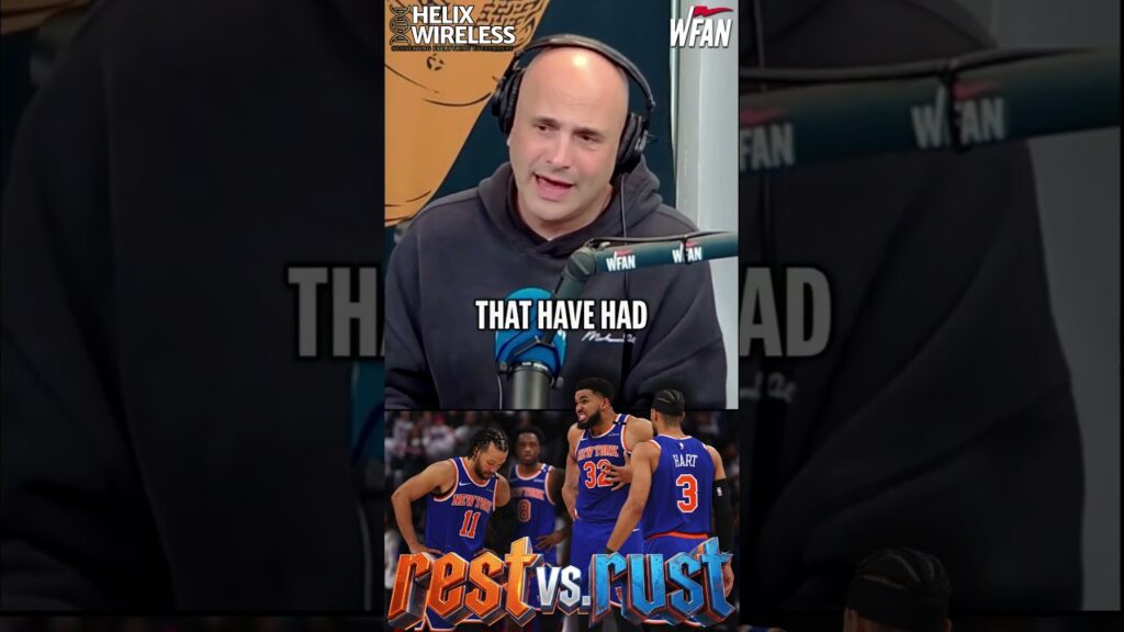 Craig says history is very much on the Knicks side when it comes to rest versus rust: