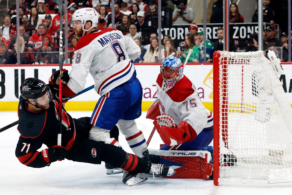 Canadiens look at home on the road entering Game 2 of Eastern Conference Final against Hurricanes