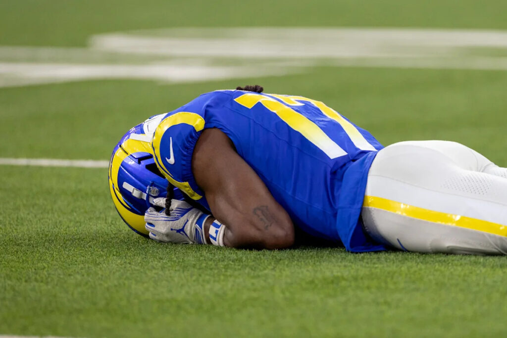 Rams 13 personnel makes Davante Adams a regression candidate in 2026