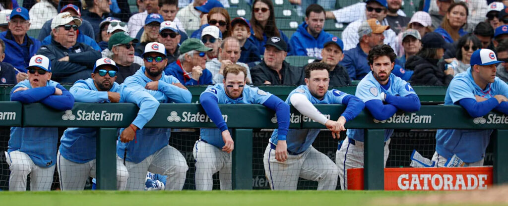 The numbers behind the Cubs’ 10-game losing streak