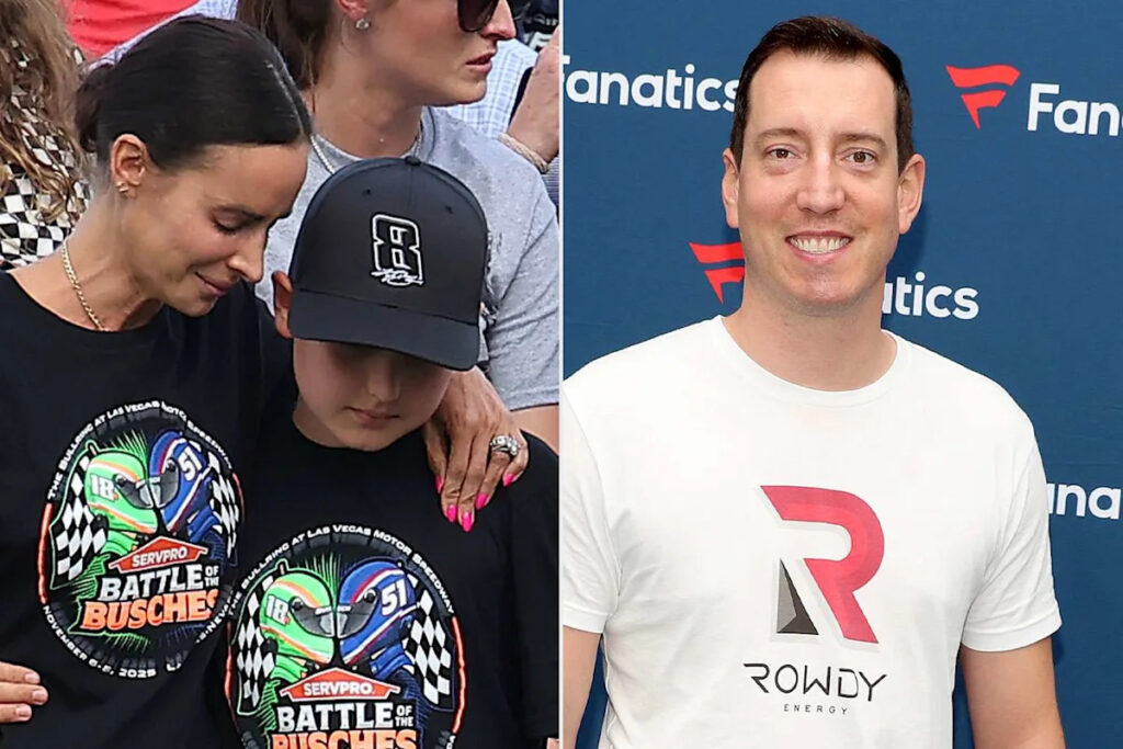 Kyle Busch’s Wife, Kids, Parents and Brother Gather at Coca-Cola 600 for Emotional Tribute with Thousands of Fans