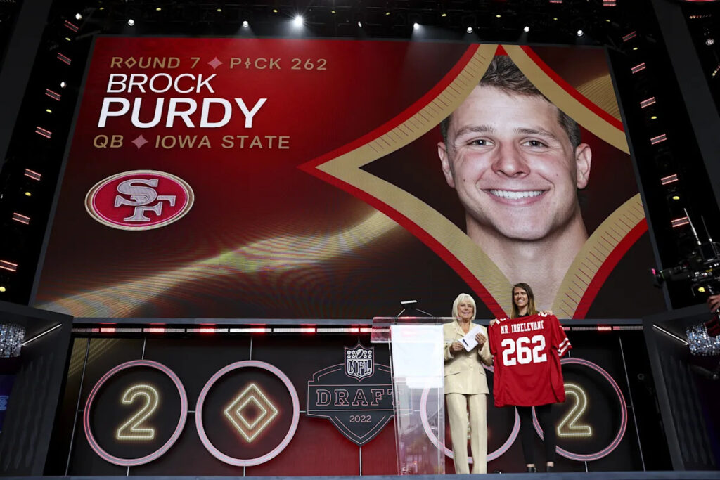 When did you think 49ers QB Brock Purdy could be special?