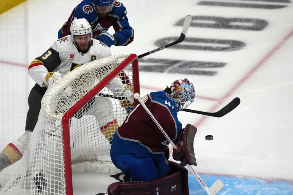 Avalanche face an uphill climb in Vegas as they try to flip a 2-0 series script in conference finals Avalanche face an uphill climb in Vegas as they try to flip a 2-0 series script in conference finals