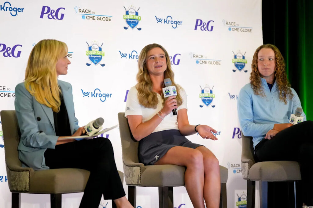 Former Ohio college teammates reuniting at LPGA’s Queen City event