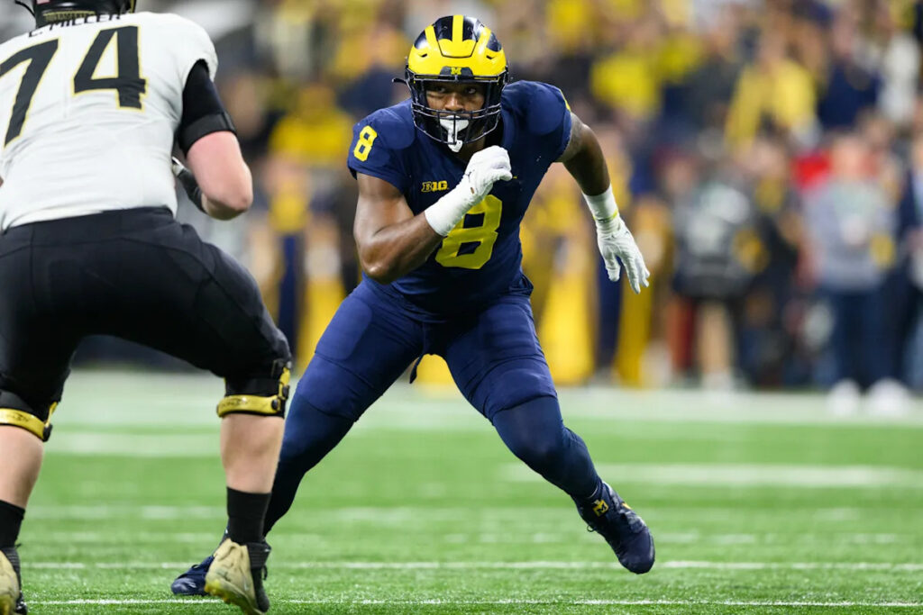 Derrick Moore to Detroit Lions voted best NFL Draft fit for a Michigan player