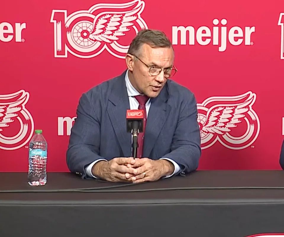 "I Expect A Lot More": Steve Yzerman Addresses Latest Late-Season Unraveling By Red Wings 