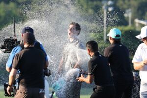 As chaos reigns off the course at LIV Golf, Joaquin Niemann brings normalcy on it with record victory in South Korea
