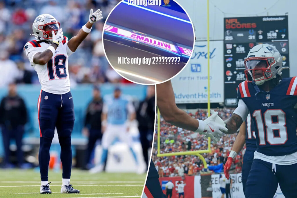 Patriots receiver makes outrageous social media post