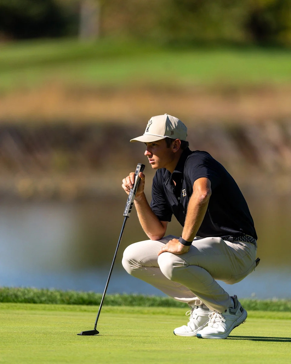Purdue freshman Will Harvey, of Westfield, sank a NCAA nationals-clinching putt during the NCAA Regional.
