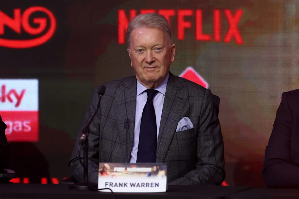 Frank Warren promotes Okolie and Tyson Fury among many others (Getty)