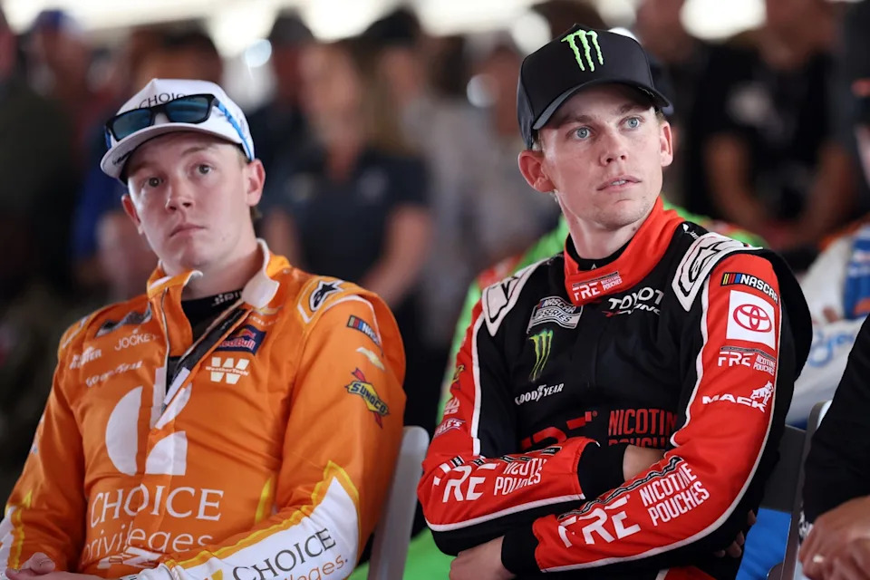 Connor Zilisch, Trackhouse Racing, Riley Herbst, 23XI Racing