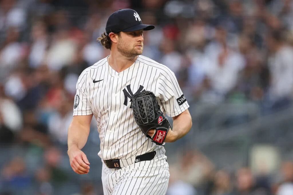 Yankees ace Gerrit Cole makes season debut with 6 scoreless innings vs. Rays