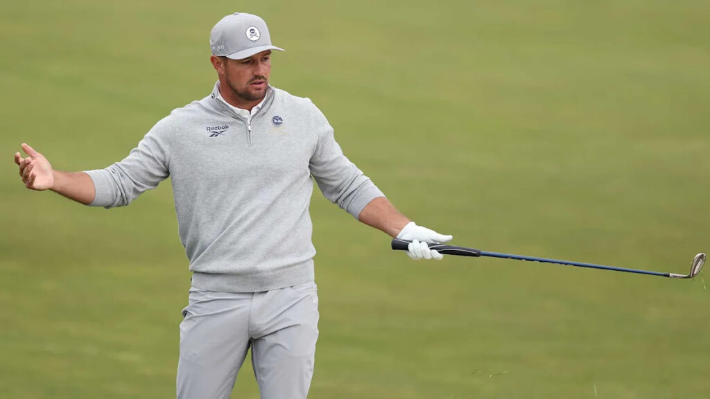 What happened to Bryson DeChambeau at the PGA Championship?