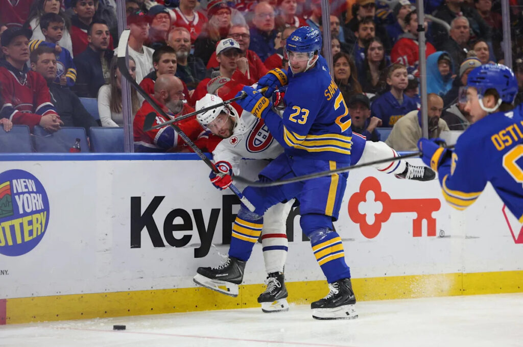 The Sabres Dished Out The Hits, But The Canadiens Didn’t Feel The Pain