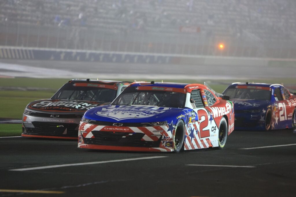 Jesse Love hits out at NASCAR race control: “I think it’s a complete joke” Jesse Love hits out at NASCAR race control: “I think it’s a complete joke”