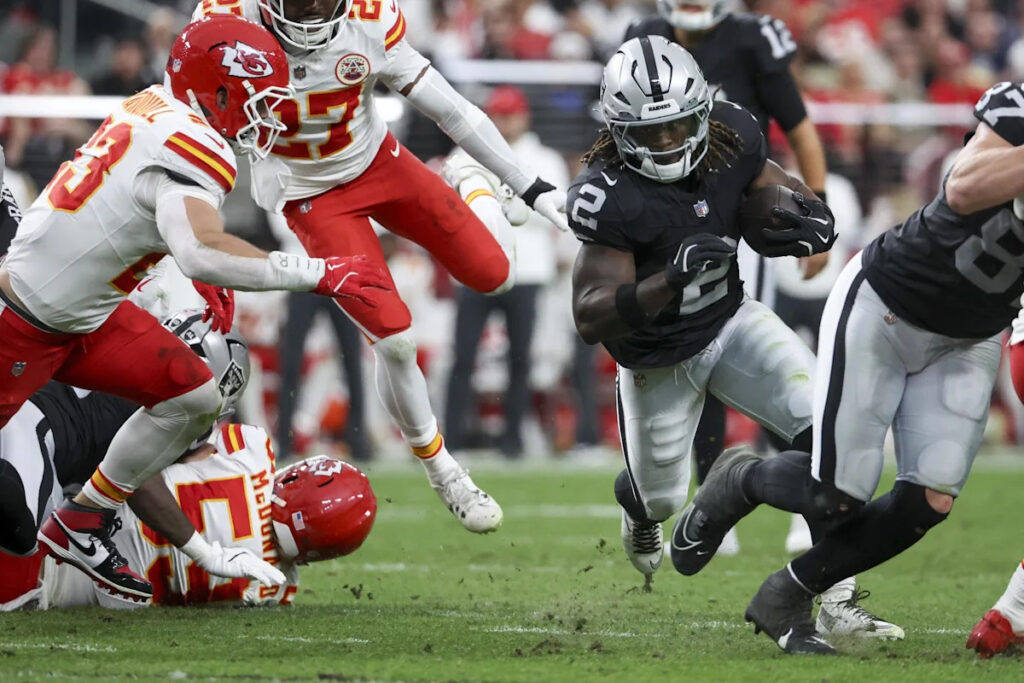 ESPN expects a breakout season for Raiders RB Ashton Jeanty