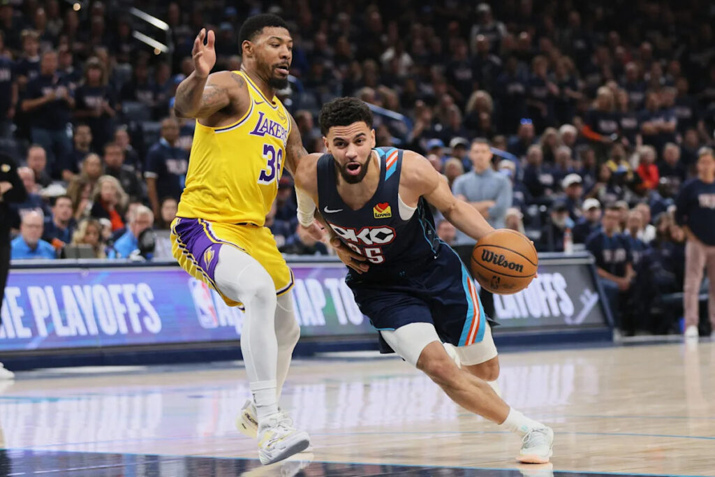Ajay Mitchell is the Thunder’s latest emergent star after his best career playoff game vs Lakers